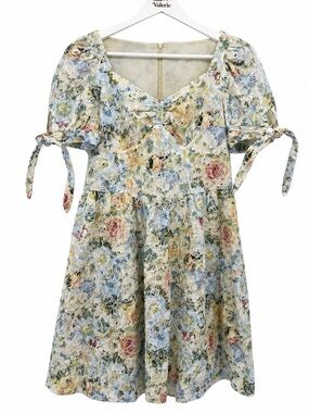 Peacebird Butterfly Garden Mini Dress Medium Coquette Fairy